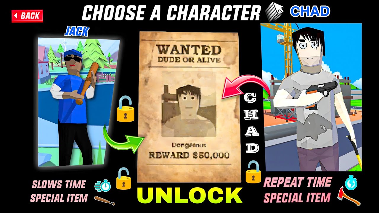 How to Unlock Real Chad Character in Dude Theft Wars | how to unlock chad full mission gameplay