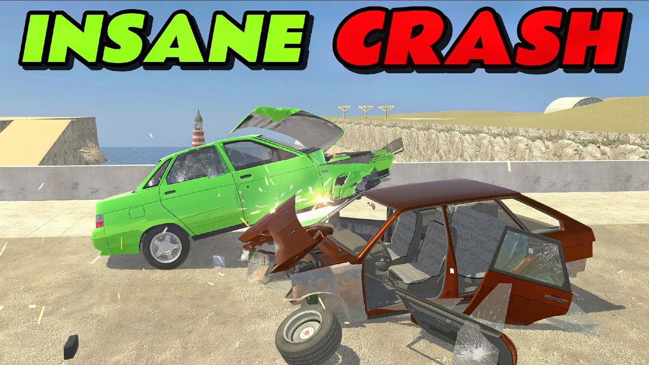 INSANE Car Crashes 😱 Unreal Damage Physics | VAZ Crash Test Simulator 2