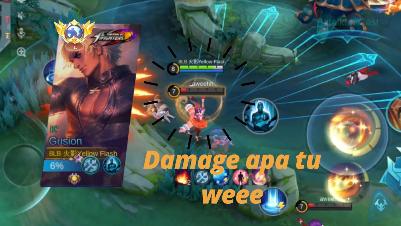 Review skin KOF gusion 