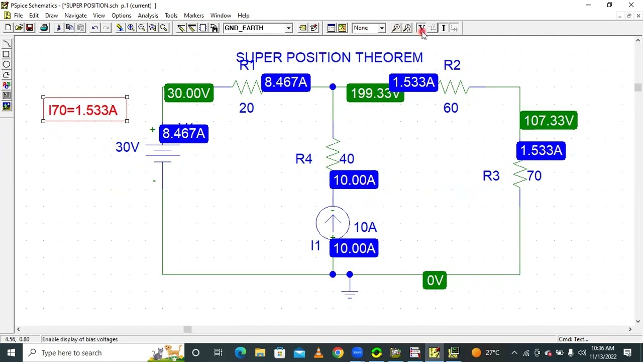 #PSPICE#Superposition Theorem#