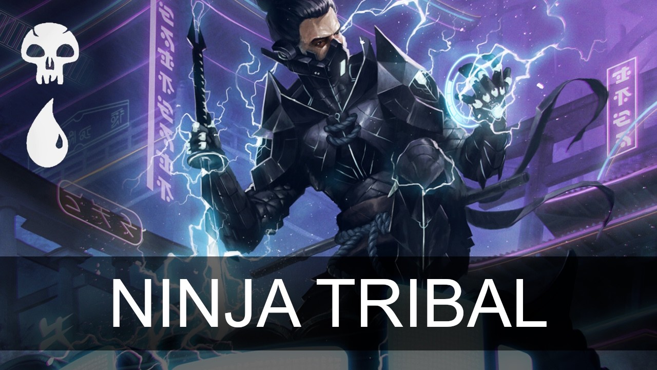 OG NINJAS SNEAKS UP ON PEOPLE! Historic Ninja Tribal | Magic the Gathering (MTG)