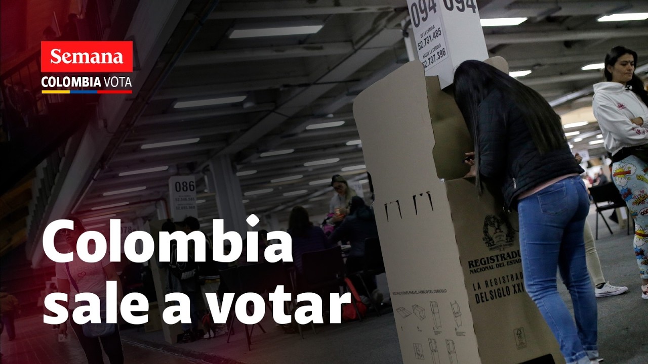 COLOMBIA elige nuevo Congreso y vota consultas: apertura de la jornada electoral