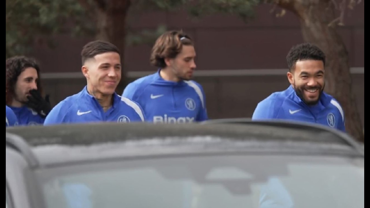 All smiles at Chelsea as Palmer & co prepare for PSG challenge in Champions League knock-outs