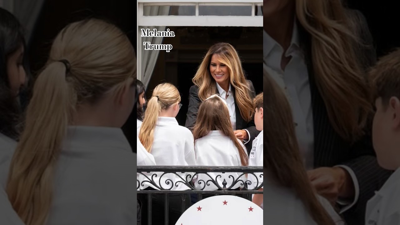 First Lady Melania Trump Celebrates Presidential AI Challenge Winners at the White House 🇺🇸