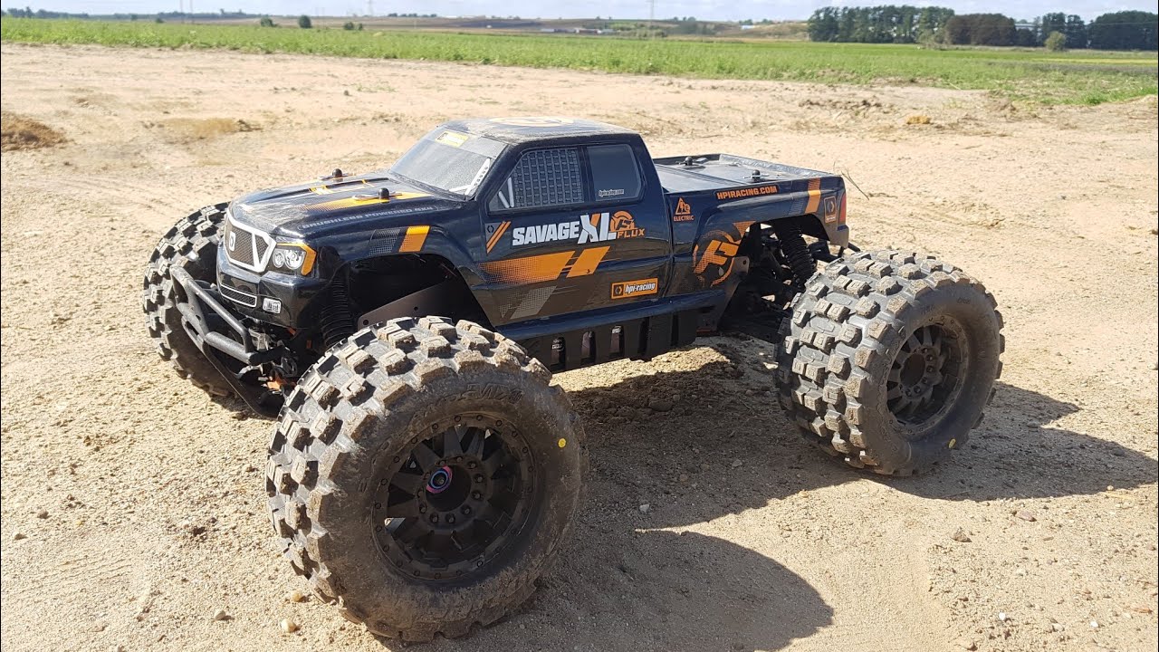 HPI Savage XL Flux na Proline Badlands MX 3.8