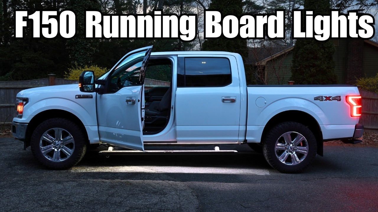 Installing F-150 LED Running Board Lights! | Step-by-Step Guide & Review