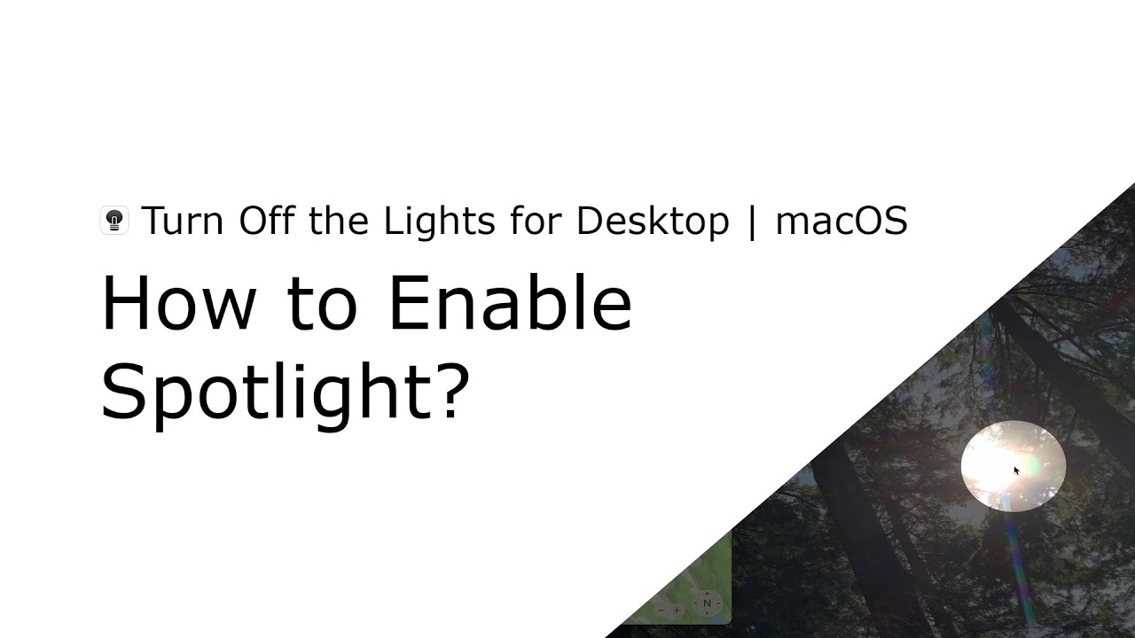 🔵How to Use the Spotlight That Follows Your Cursor on Mac | Turn Off the Lights for Desktop