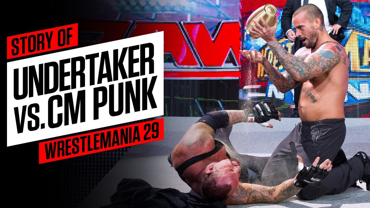The story of The Undertaker vs. CM Punk at WrestleMania 29
