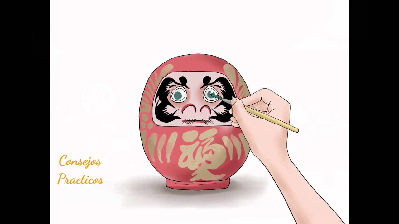 muñeco daruma el amuleto japones