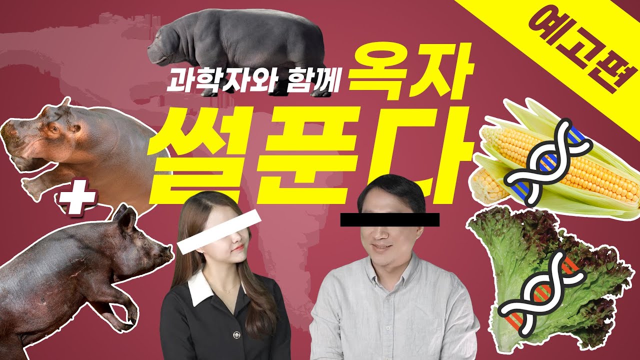 요즘 바이오~ bio~ 하는데! 우리가 쉽게 알려줌ㅋㅋㅋ바린이들(바이오 어린이들)은 다들 주목!...... 한국바이오안전성정보센터X옥자ep1