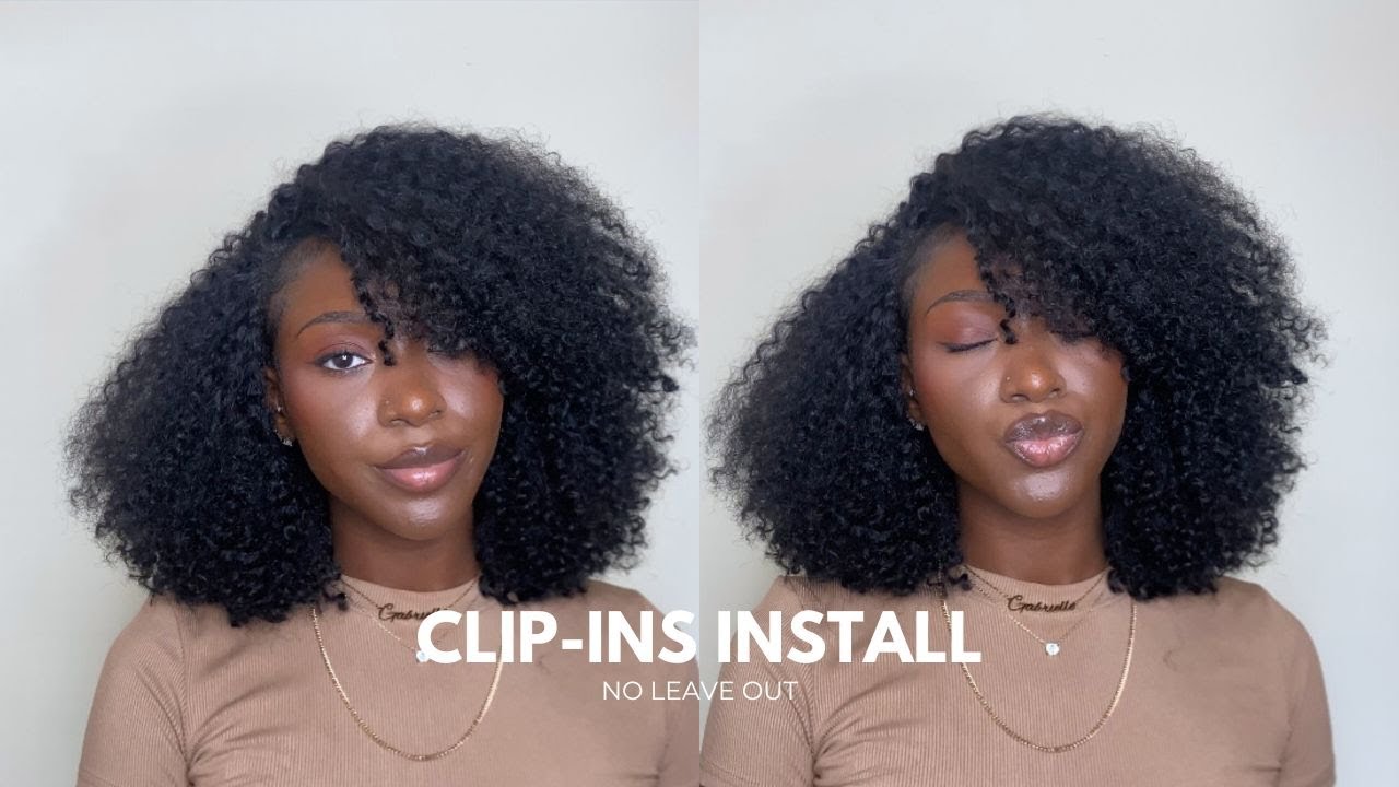 КАК УСТАНОВИТЬ НАКЛАДНЫЕ ПРЯДКИ НА ЗАЖИМАХ БЕЗ ВЫПУСКА | Ft. Curls Queen x MichelleGabrielle