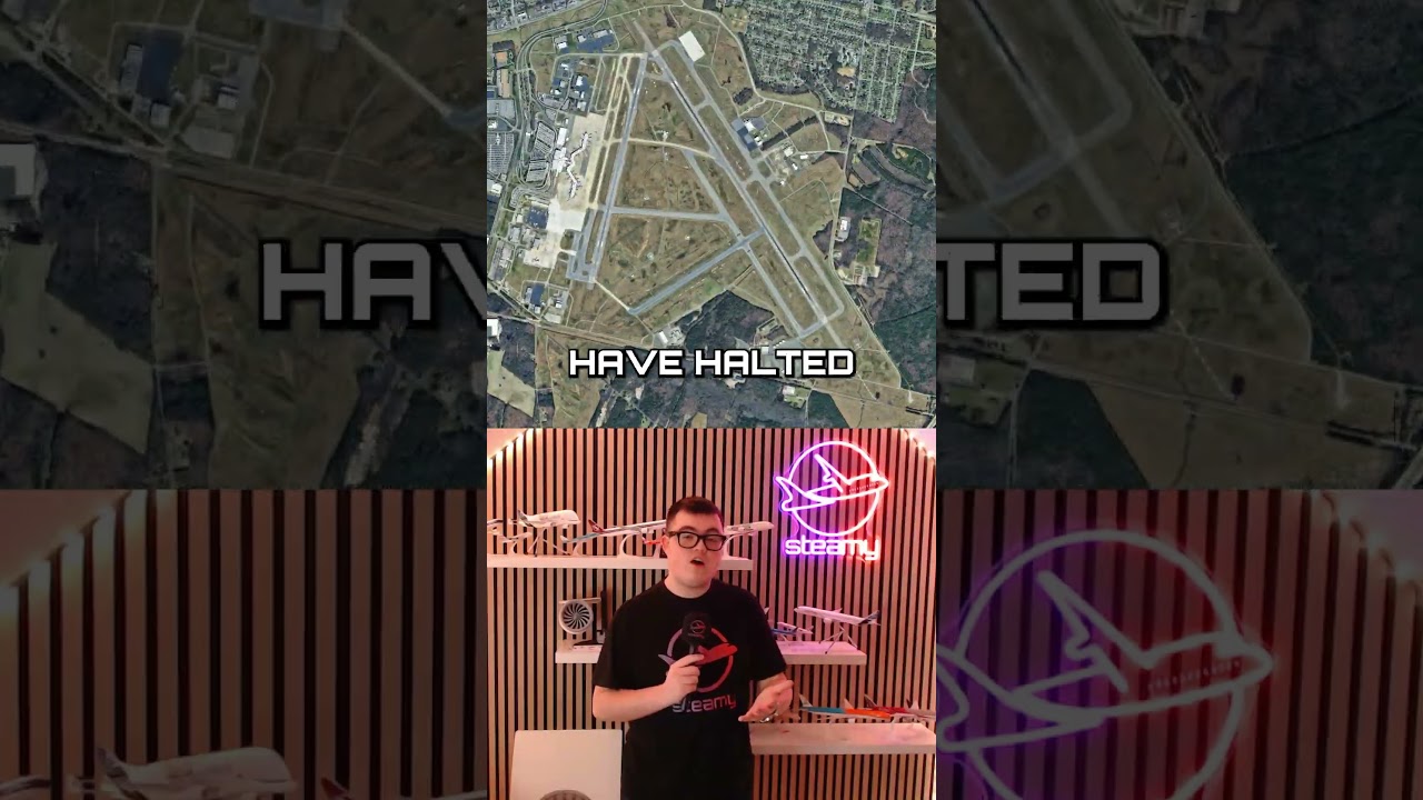 В нескольких аэропортах Вашингтона приостановлены полеты! #steamyavnews #aviation #washington #ai...