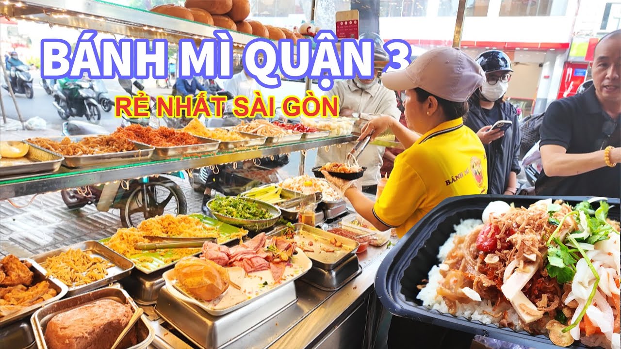 Bất Ngờ TIỆM BÁNH MÌ Quận 3 Rẻ Nhất Sài Gòn Nhân Viên Không Kịp Bán | thisaigontv