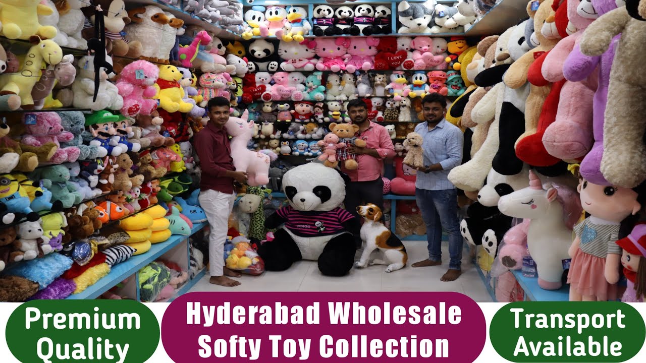 For Order 9042946172 ||Hyderabad Begum Bazar Wholesale SOFT TOYS Collection || Premium Quality Toys