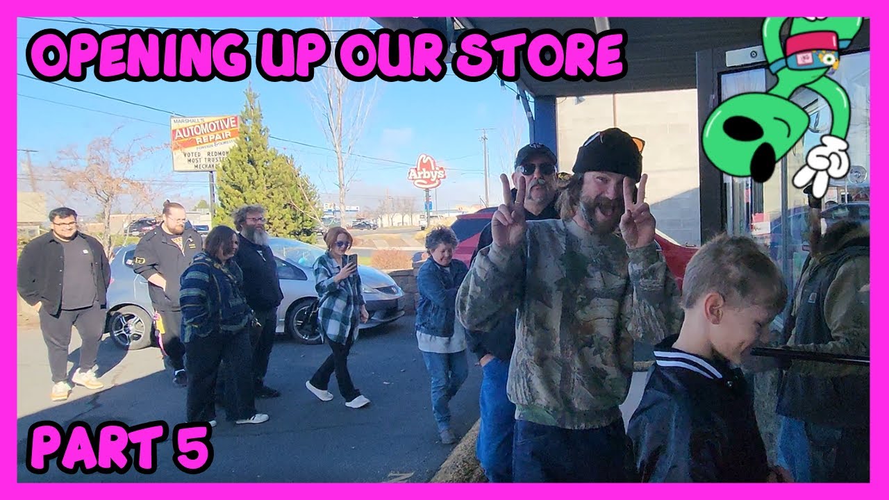 We're Opening Up A Store! | Part 5 | Opening Weekend!