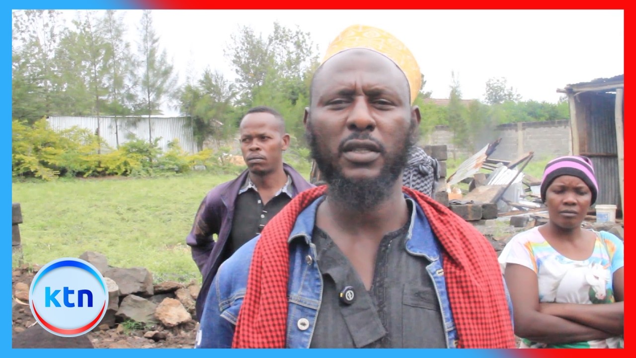 Police in Ongata Rongai accused of colluding with land cartels to evict rightful plot owners