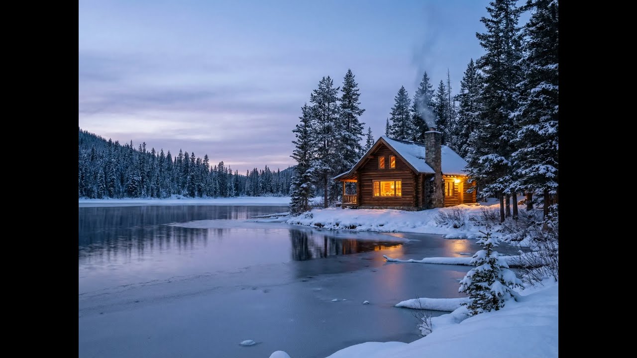 3 Hours of Lake Cabin Ambience for Mindful Productivity