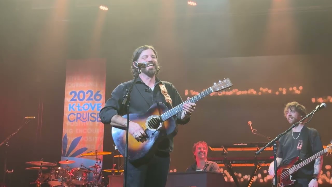 K-LOVE Cruise 2026 (Day 2) - Josh Baldwin concert (at Sea)
