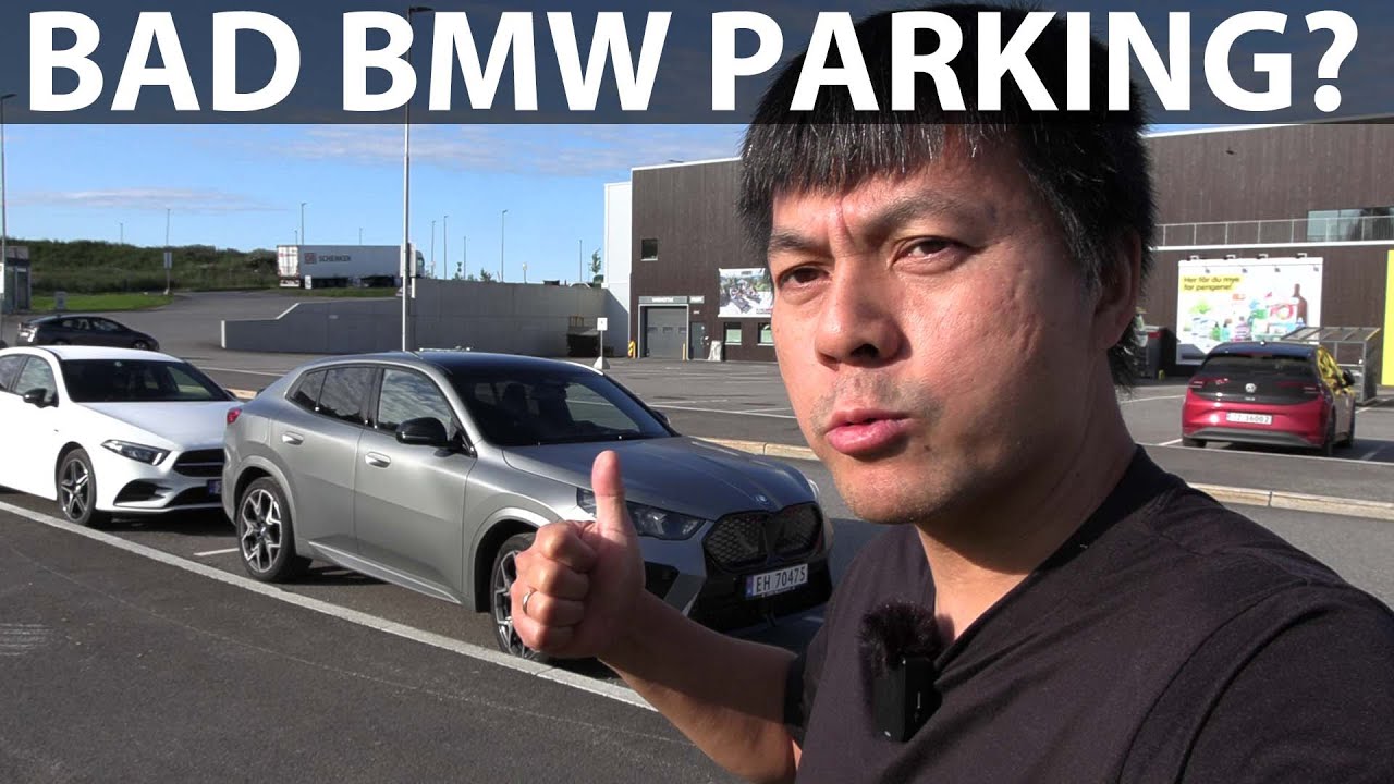 BMW iX2 autoparking test