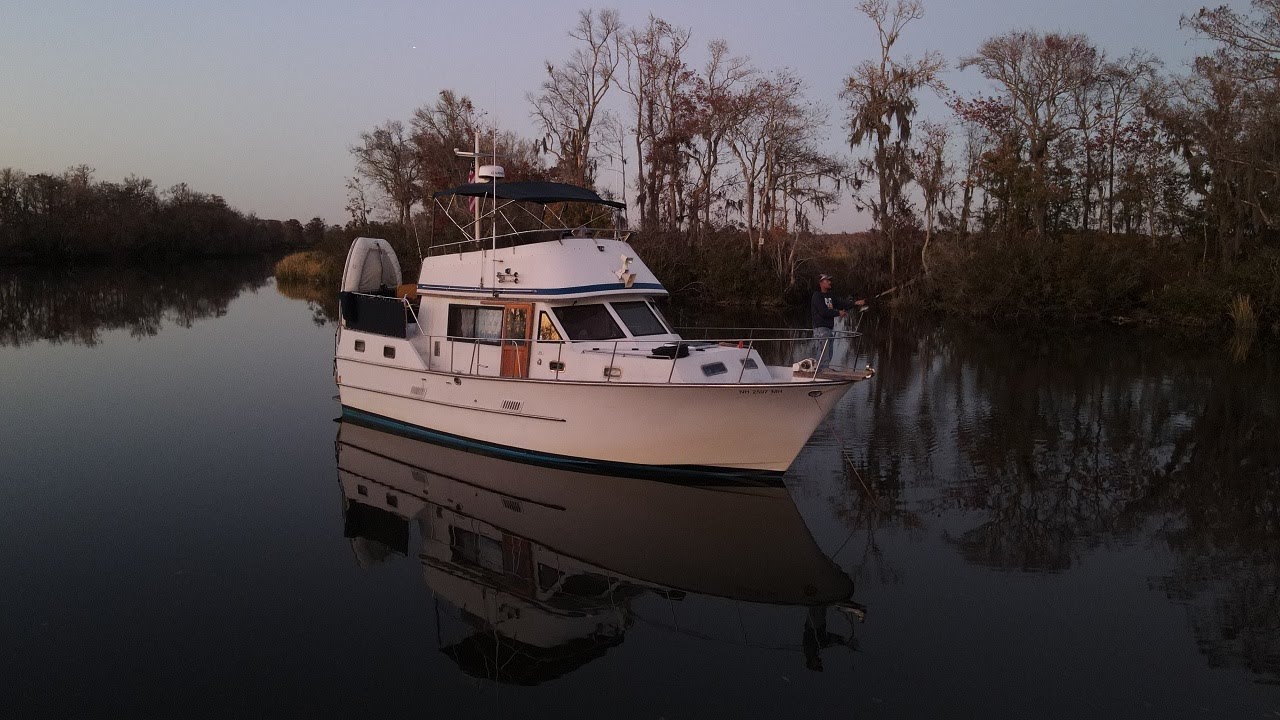 Boat Trip - Day 16 Southport NC to Sandhole Creek