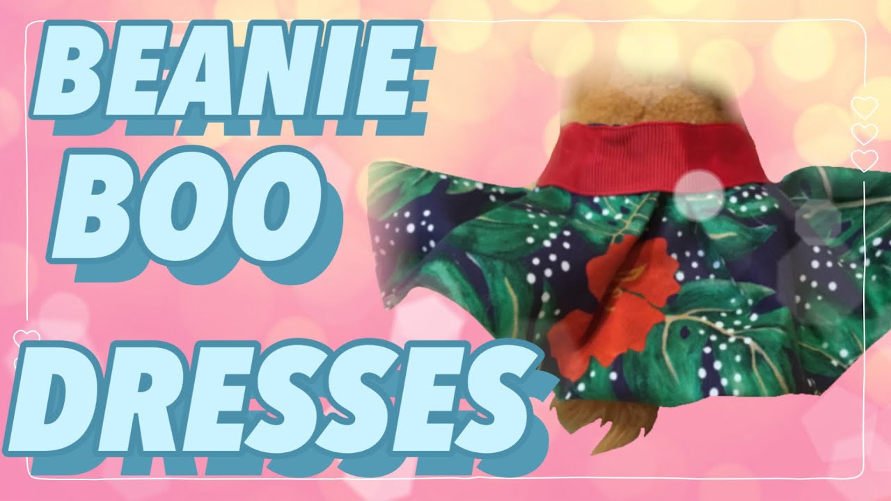 How to make beanie boo dresses (clothes tutorial) -By Club TY