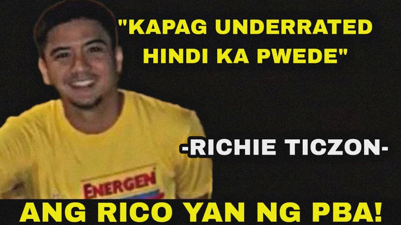 ANG RICO YAN NG PBA! NA DATING KINAWAWA AT AGAD NAWALA SA PBA!| KUMUSTA NA NGAYON SI RICHIE TICZON?