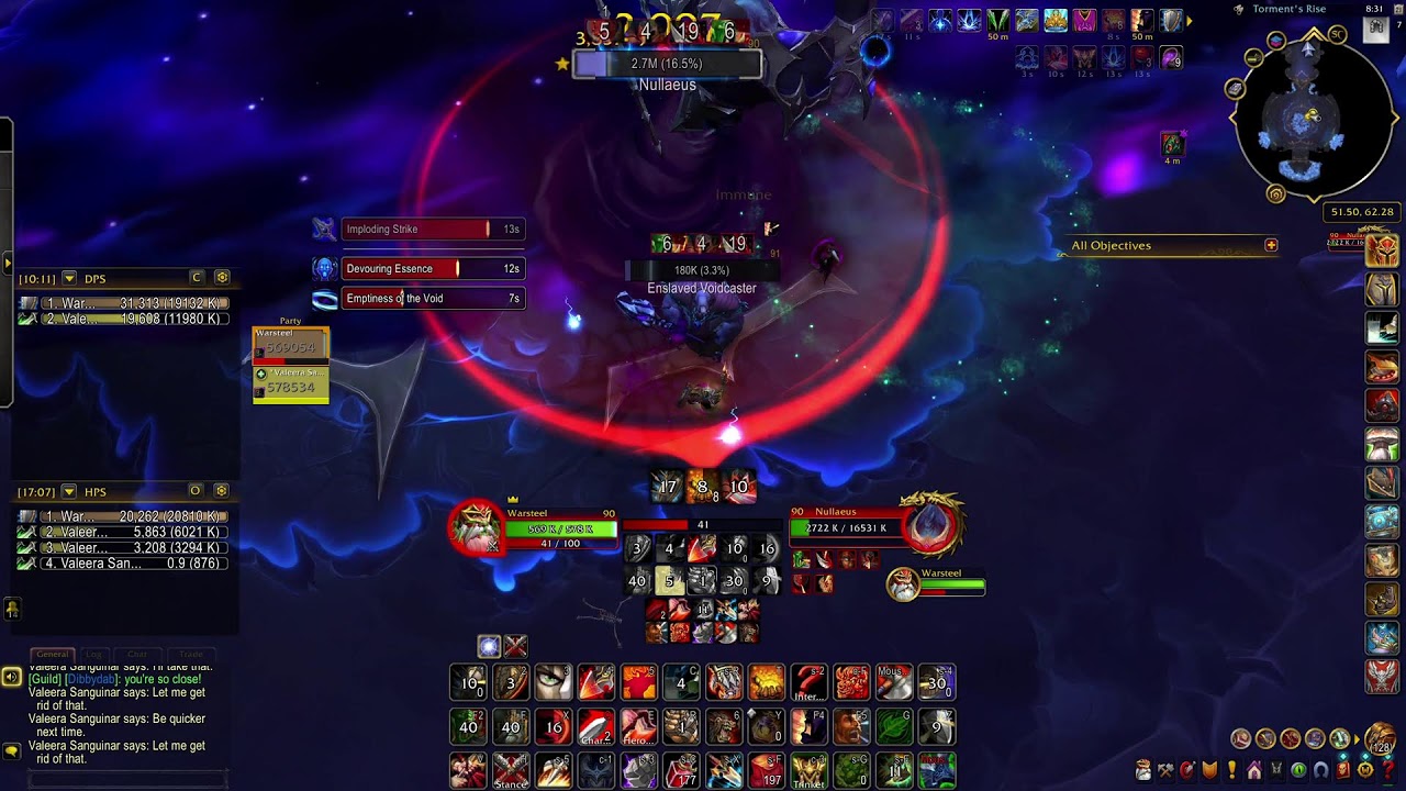 Delve ?? Boss Nulleaus Prot Warrior Guide