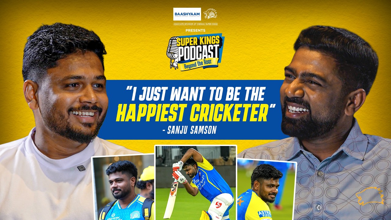 Sanju Like You&rsquo;ve Never Seen Before 💛 | Super Kings Podcast EP3 Ft. Sanju Samson | IPL 2026 | CSK