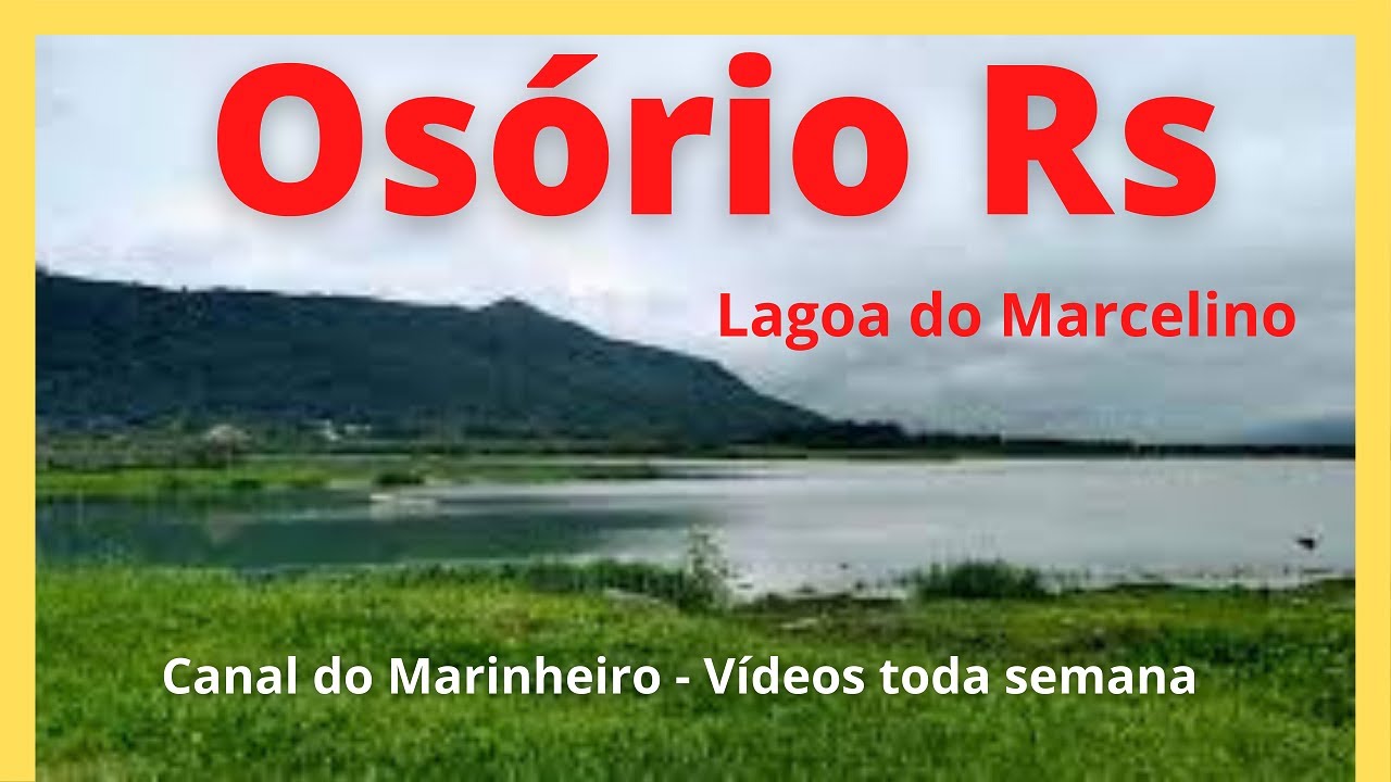 Osório - Rs - Lagoa Do Marcelino