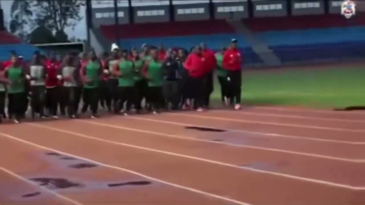 CDF OGOLLA WAS A REAL SOLDIER, WATCH HIM DOING HIS MORNING EXERCICE ROUTINE AT 60 YEARS