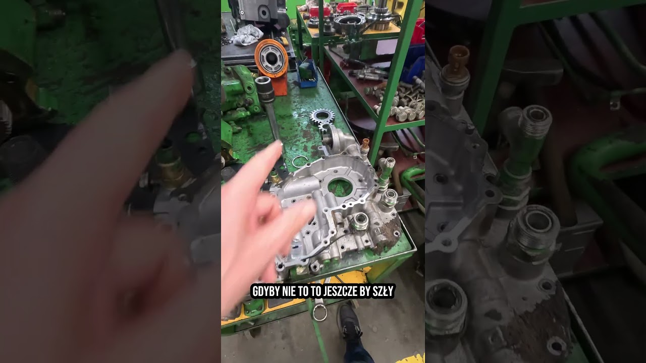 John Deere 7920 &ndash; w końcu zaczynamy prace! 💪 A roboty sporo&hellip; Na pierwszy rzut idzie przekładnia 🔧