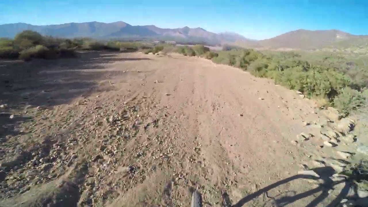 MtB enduro en pueblo de santa Isabel , Felipe los Andes 