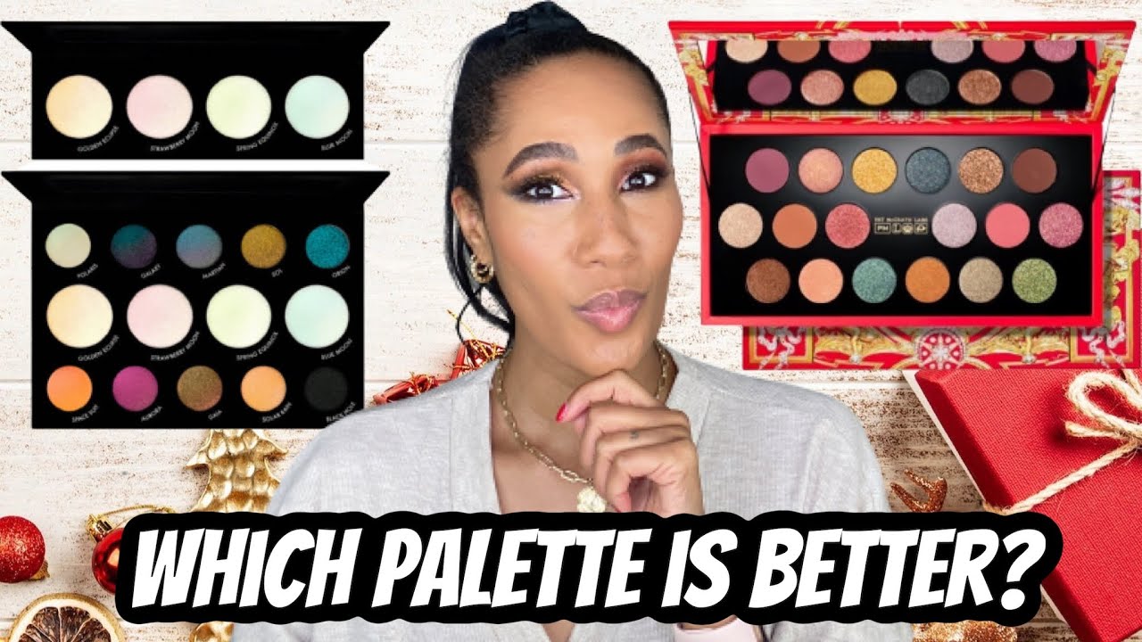 PAT MCGRATH vs DANESSA MYRICKS | Celestial Odyssey vs Light Works Volume III Palettes #chelsmas2021