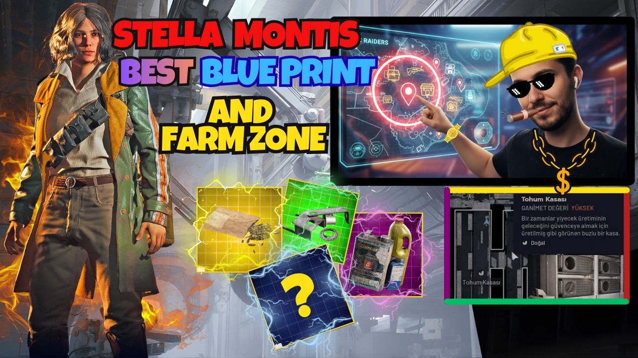 ARC Raiders – Stella Montis Tohum Kasası Blueprint Farm Testi | En iyi Farm Lokasyonu? #arcraiders