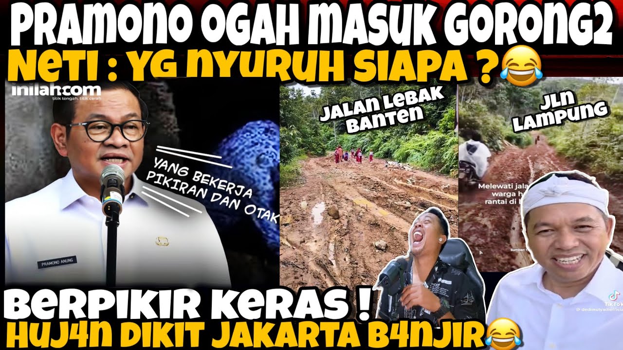 PR4MONO SINDIR KDM ! OGAH MASUK GORONG2 ! LAGIAN YG NUYURUH SIAPA PA ? NETI JUGA ANEH LIAT NYAH WKWK