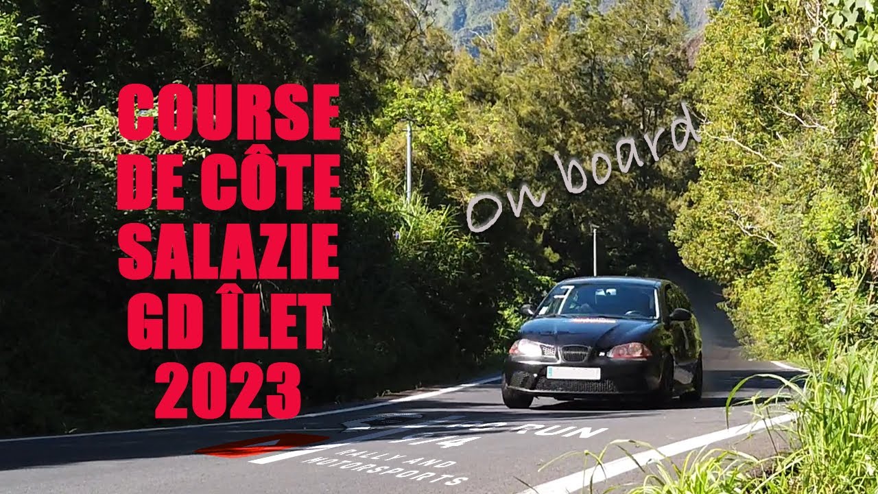 [4k] Course de côte / Hill climb /// Gd Îlet 2023 /// On board Seat TDI VMRS - Essais /// La Réunion