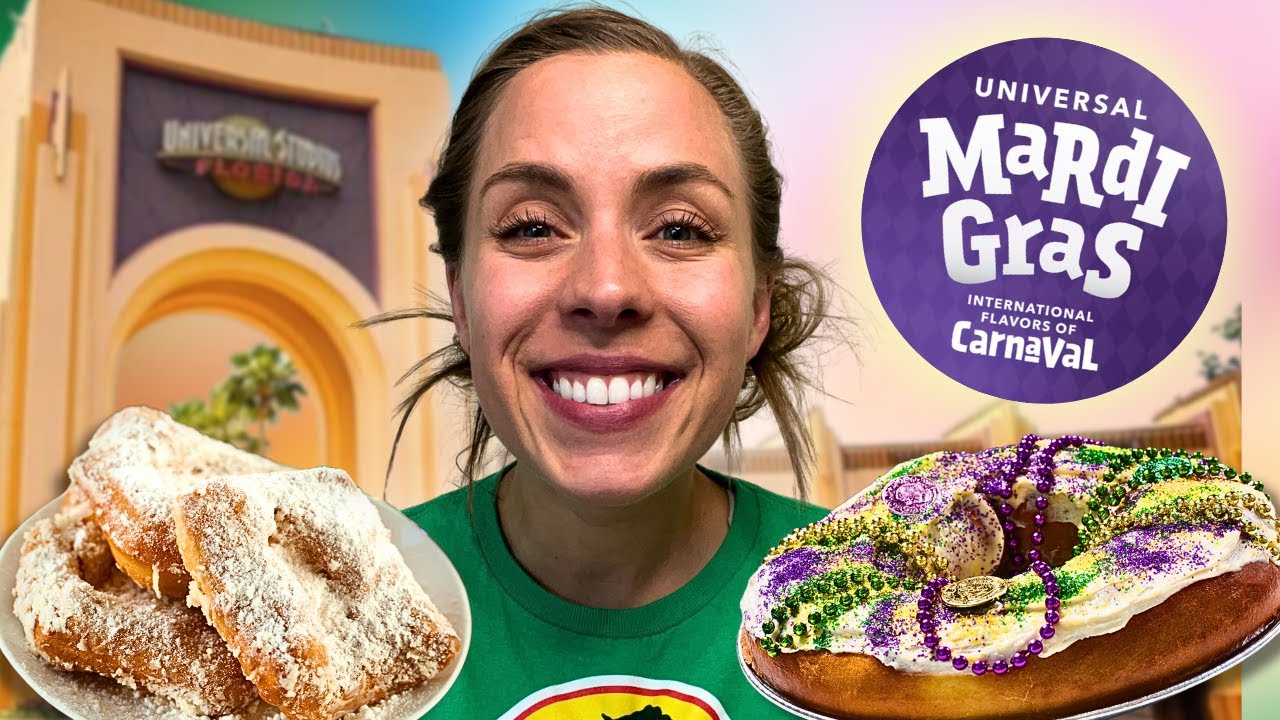 Universal Orlando's Irresistible Mardi Gras Food!
