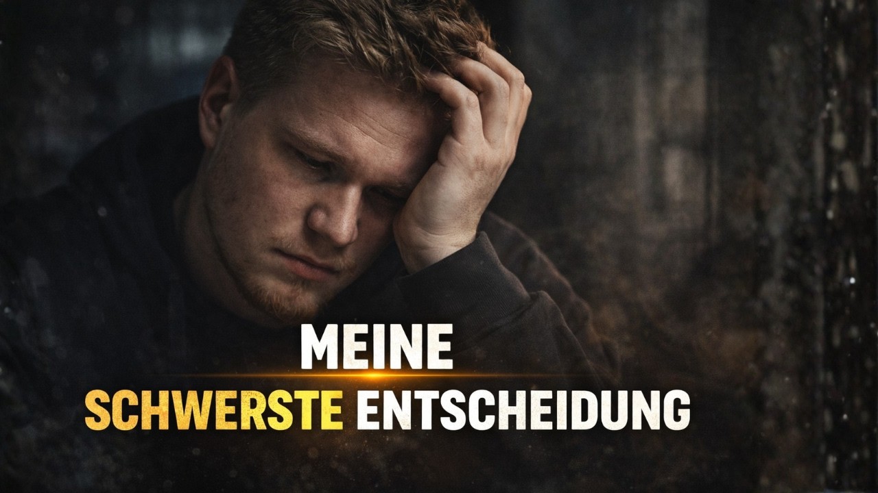 Ich habe lange mit mir gekämpft… Meine schwerste Entscheidung