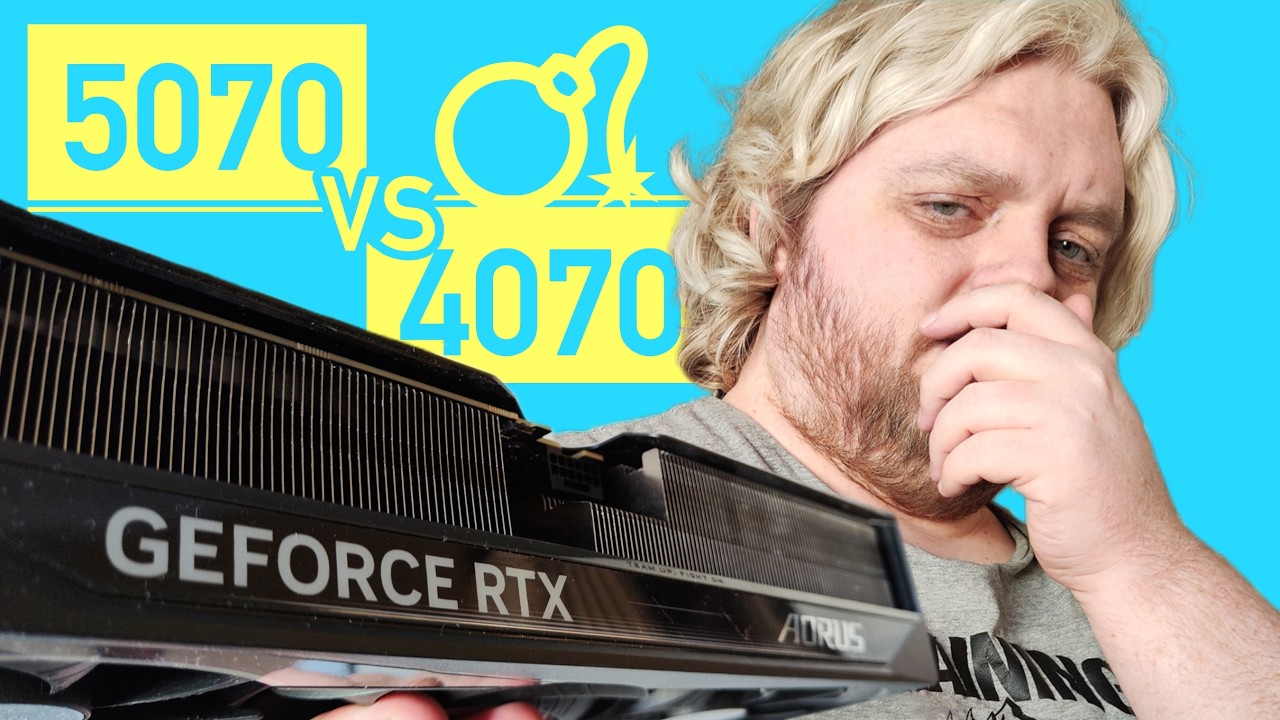 Por&oacute;wnanie RTX 5070 vs RTX 4070 - sprawdź zanim kupisz nową kartę graficzną!