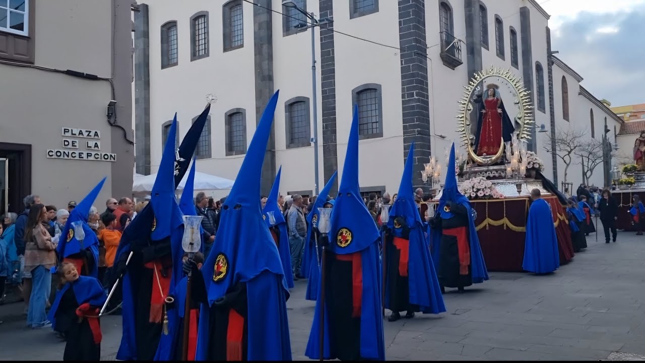 MARTES SANTO. Procesión de las Lágrimas de San Pedro y de Nuestra Señora de los Dolores. La Laguna.