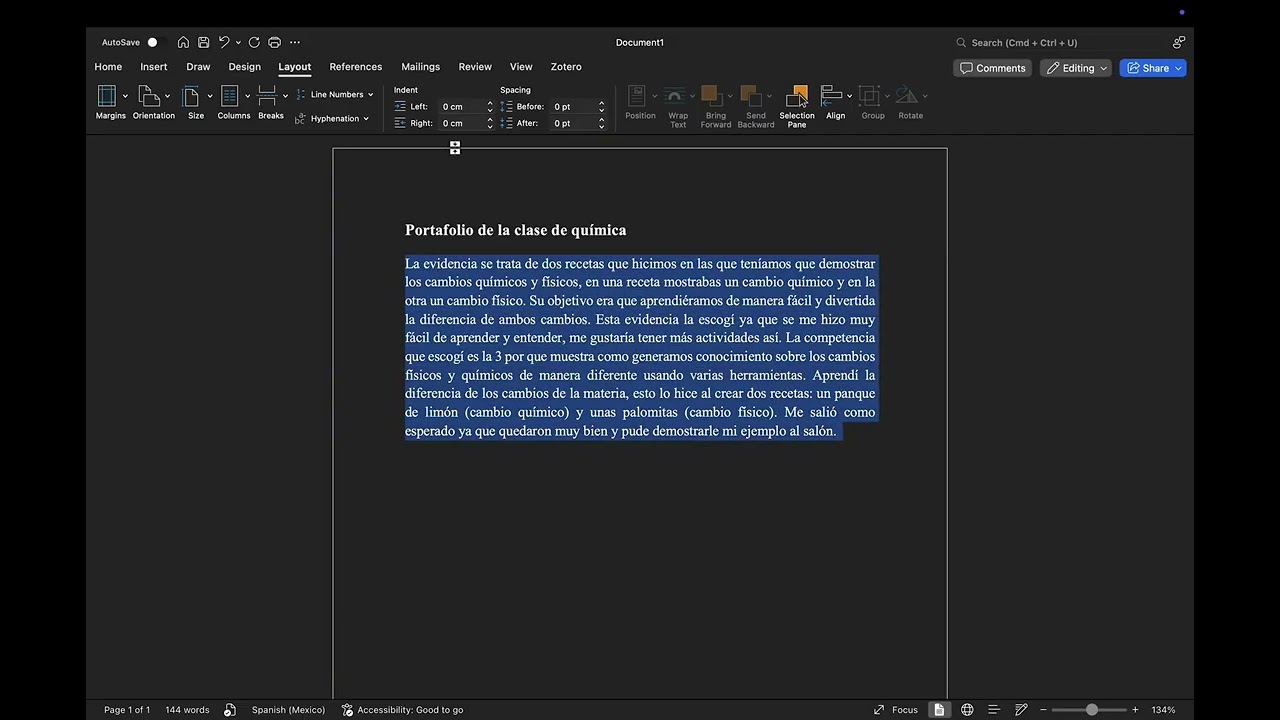 Tutorial de Microsoft Word – Ana Sofía Muracciole