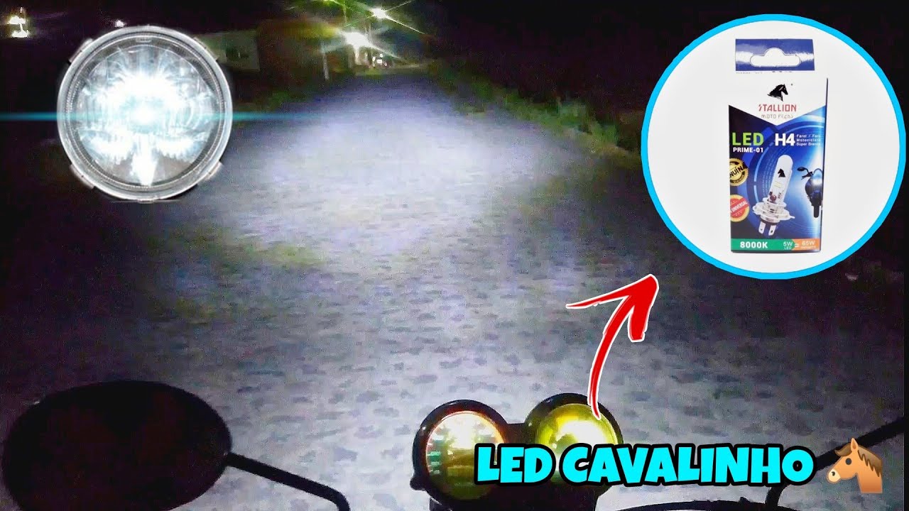 SUPER LED STALLION 8000K (EFEITO XENOM) - LED CAVALINHO 🐴 -