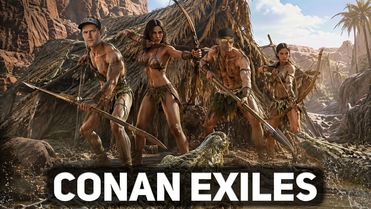 [18+] Из одежды на них было не много 🏜️ Conan Exiles [PC 2017]