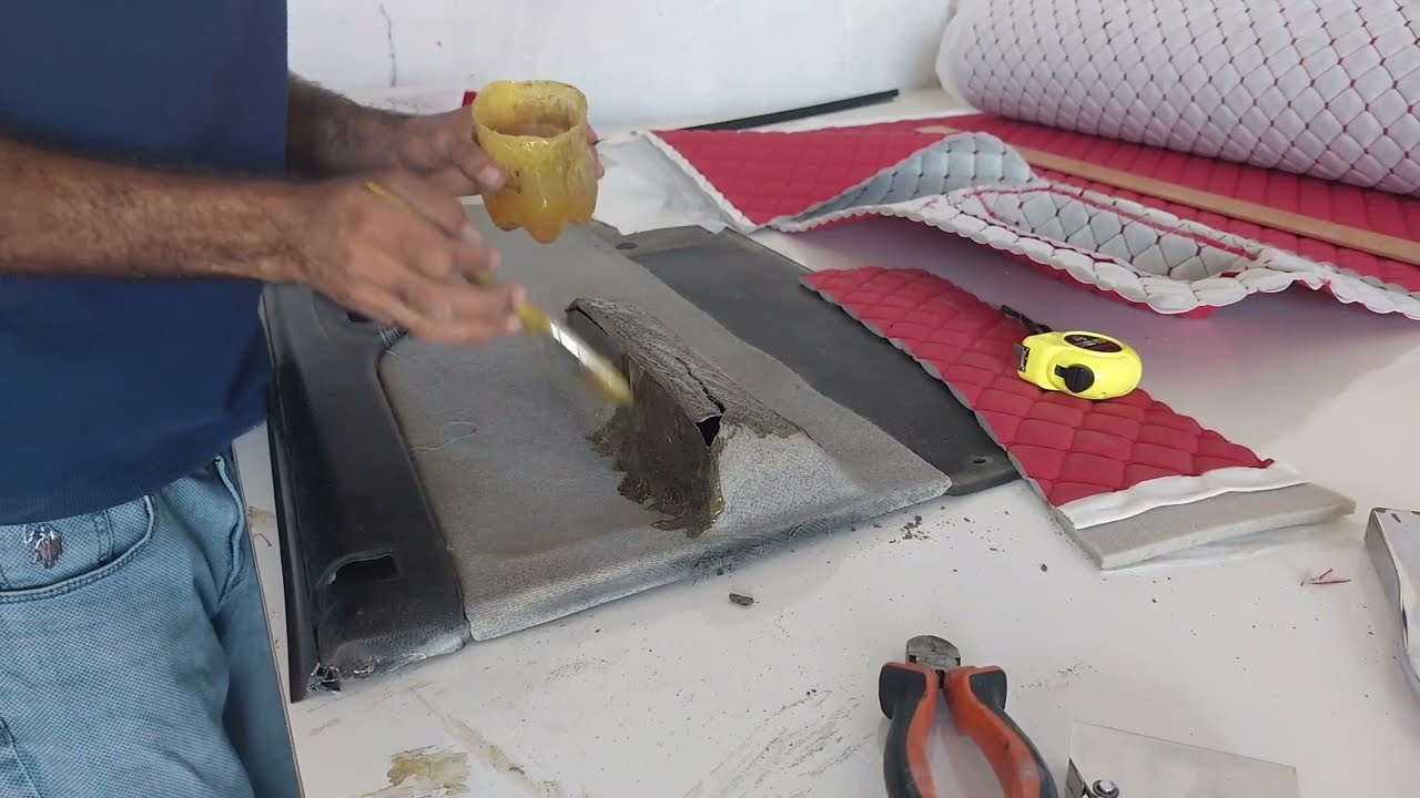 شاهد تغليف ابواب السيارة القديمةمن الصفر نتيجة رائعة