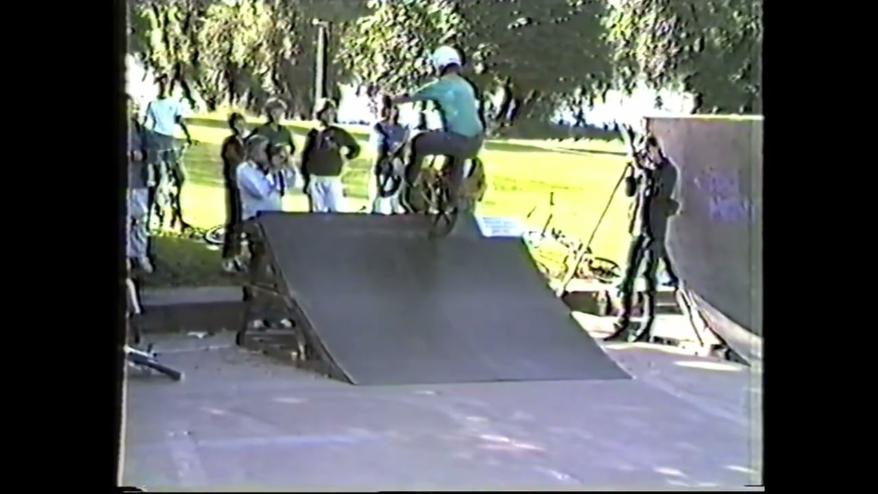 Rene Epstein – BMX Rampe im Kölner Jugendpark, 1985