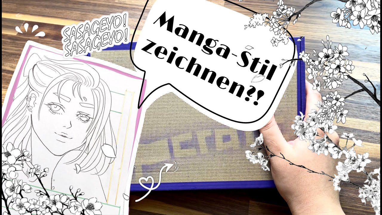 Ich ÖFFNE EINE KUNST MYSTERY-BOX 📦  | ZEICHNEN im MANGA-STYLE