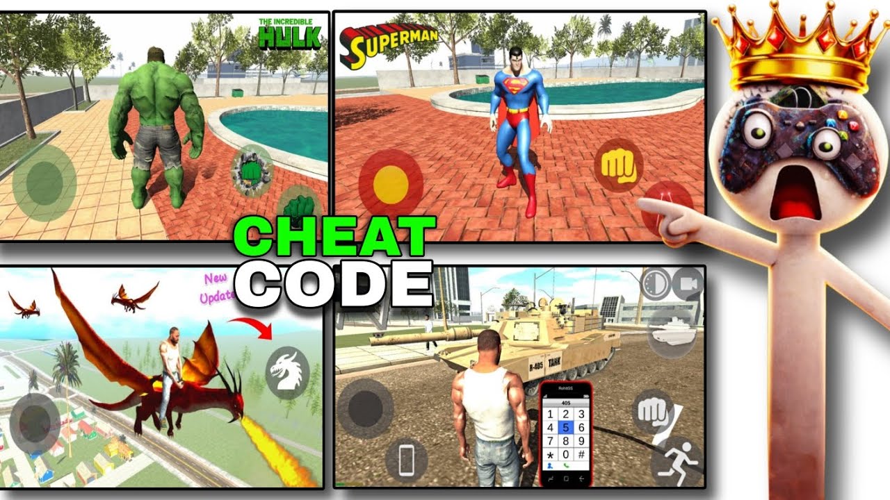 I tried a crazy cheat code in  INDIAN BIKE DRIVING 3D 😍