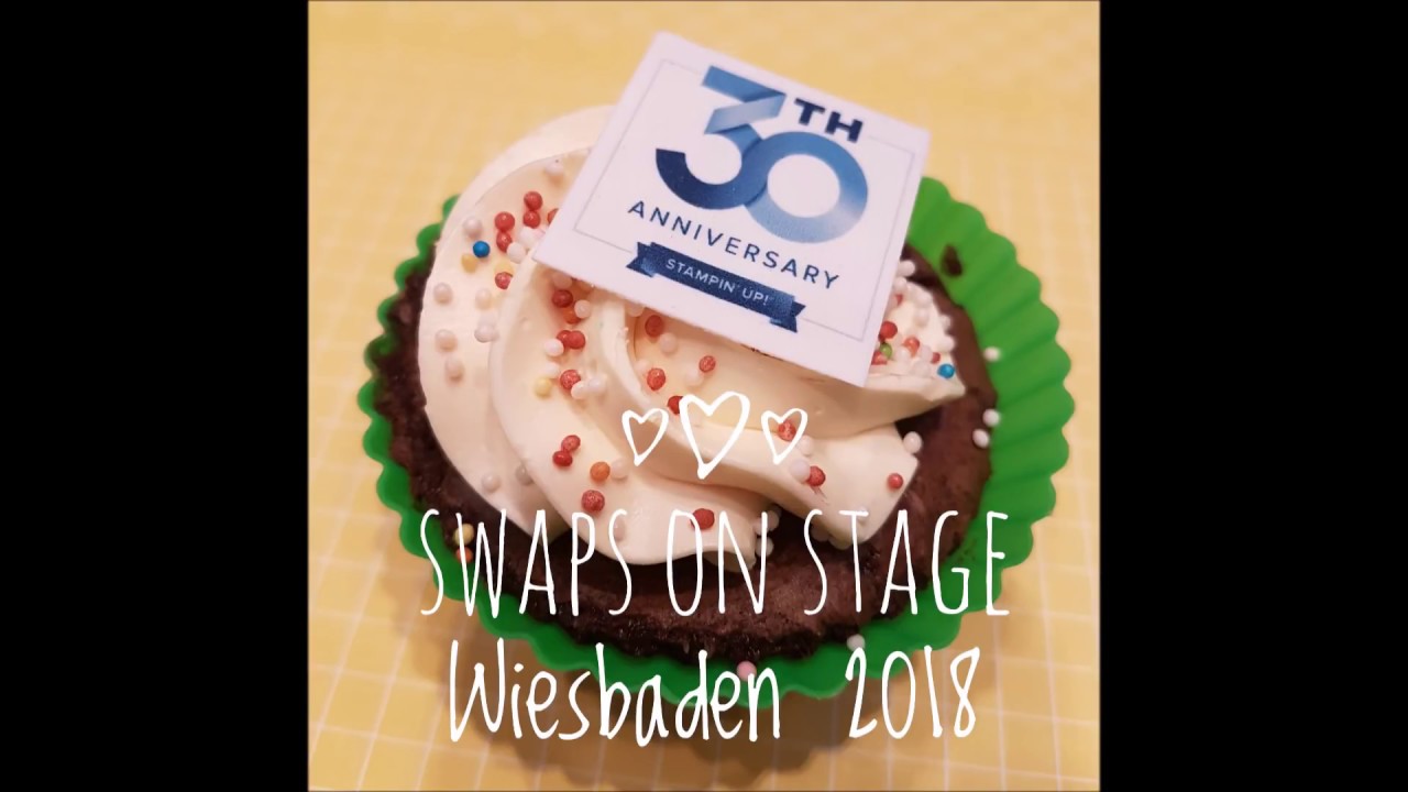 Meine ertauschten Swaps - Stampin'Up! - On stage Wiesbaden 2018