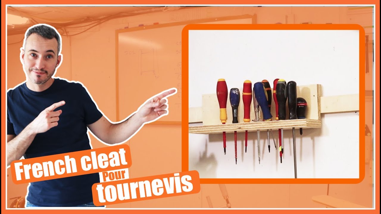 UN NOUVEAU SUPPORT POUR MES TOURNEVIS?!
