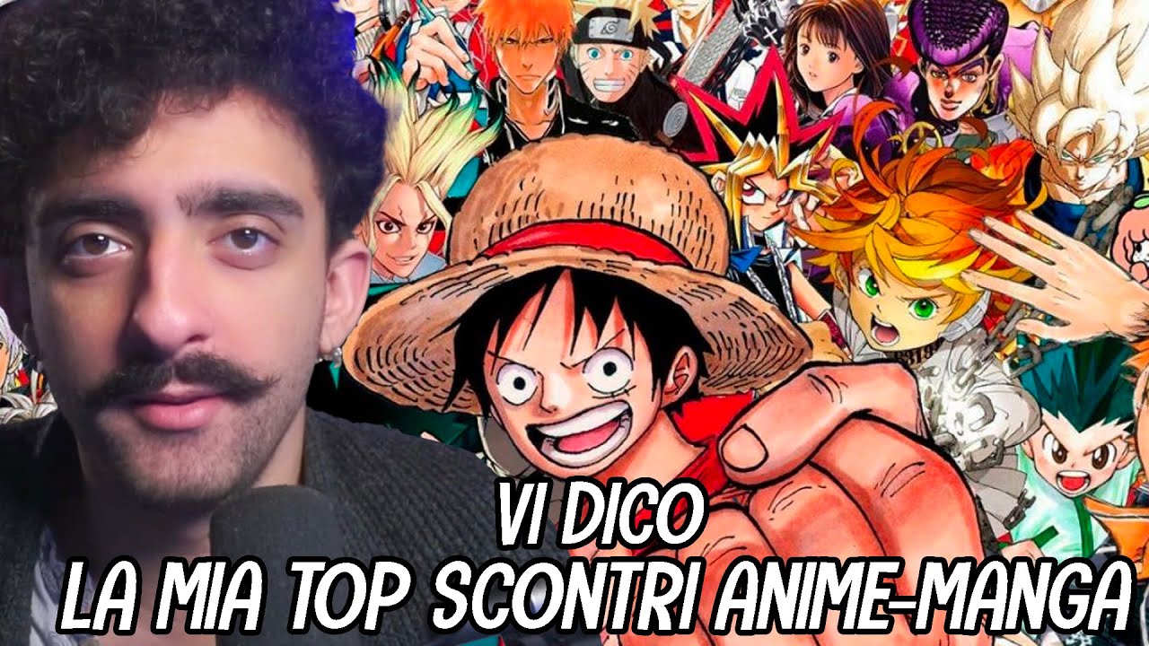 la mia TOP 10 SCONTRI ANIME E MANGA